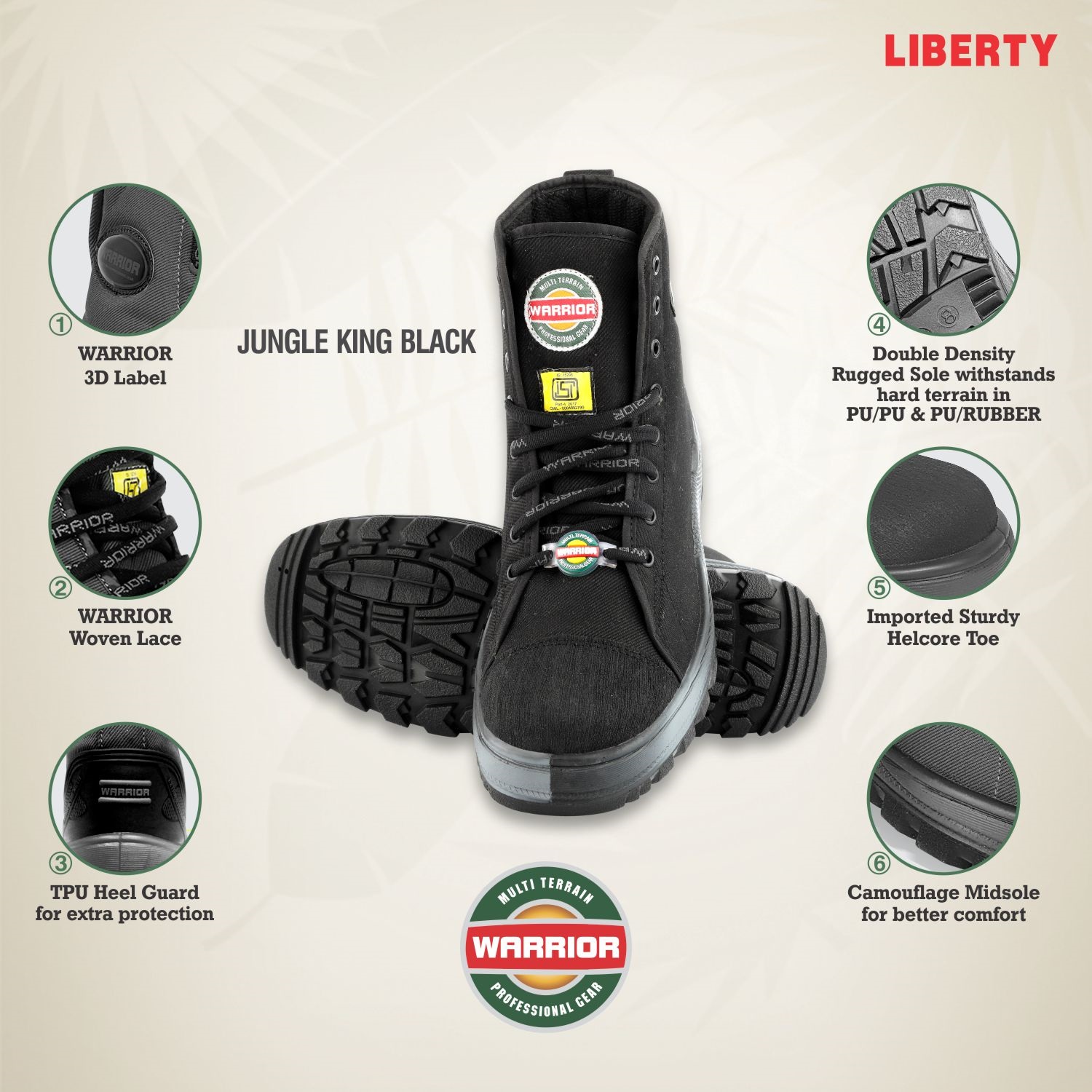 JUNGLE  KING from LIBERTY SHOES LTD