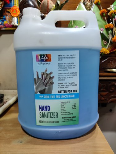 Life 5 ltr sanitizer from Jain Inventions