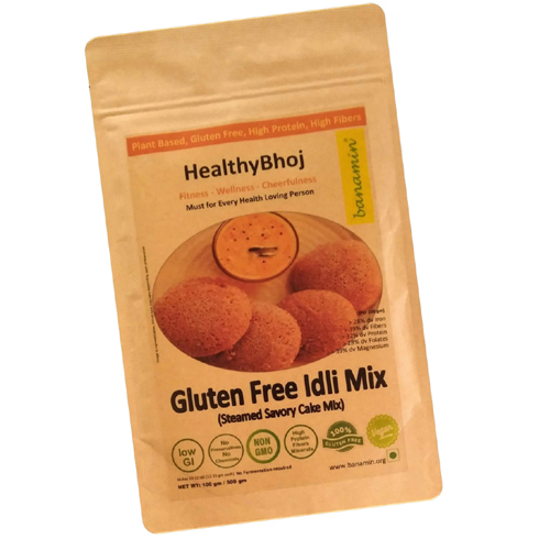 Gluten Free Idli Mix (Steamed Savory Cake Mix) from RGN FOODS PVT LTD