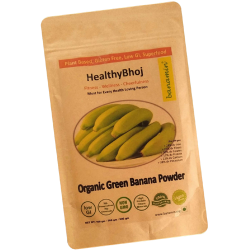 Organic Green Banana Powder