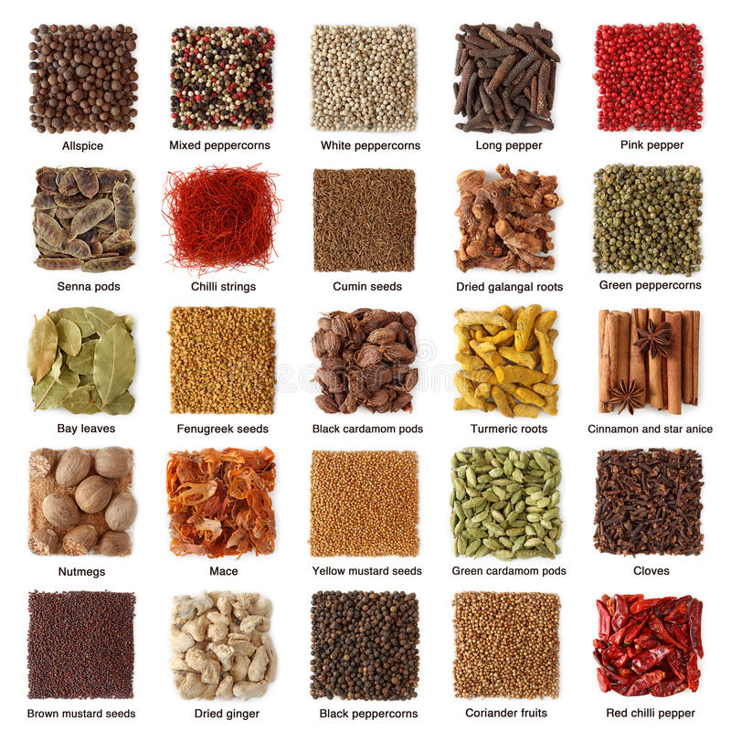 Variety Spices & Herbs