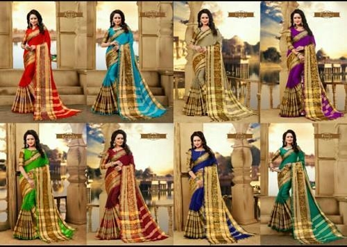 Kabali Silk Jacquard Saree