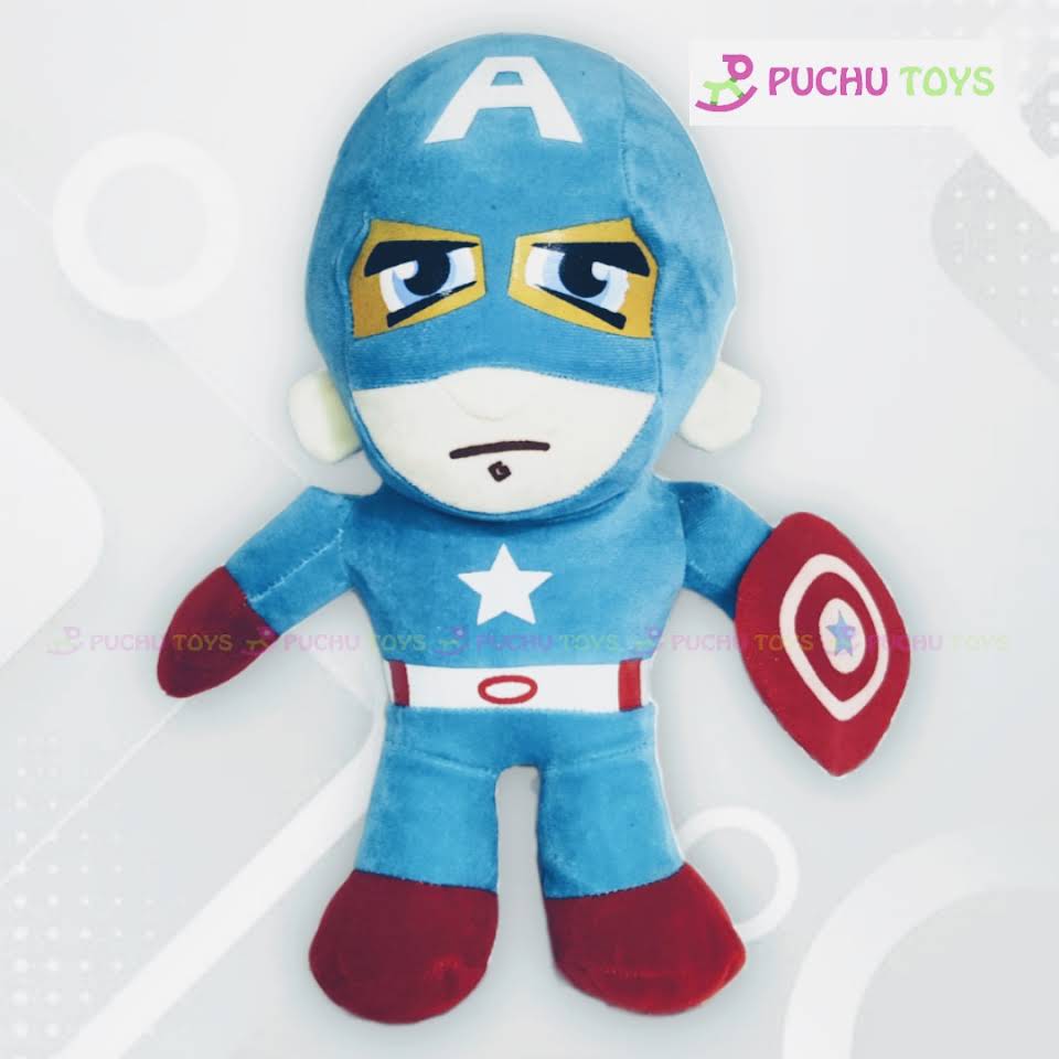 Super Hero Captain America Soft Toys For Kids from Puchu Toys