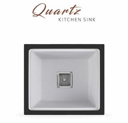 Nexa White Dual Black Kitchen Sink  from Eldorado Stone✅