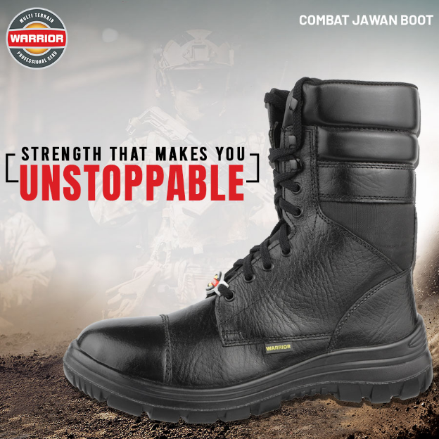COMBAT BOOT from LIBERTY SHOES LTD