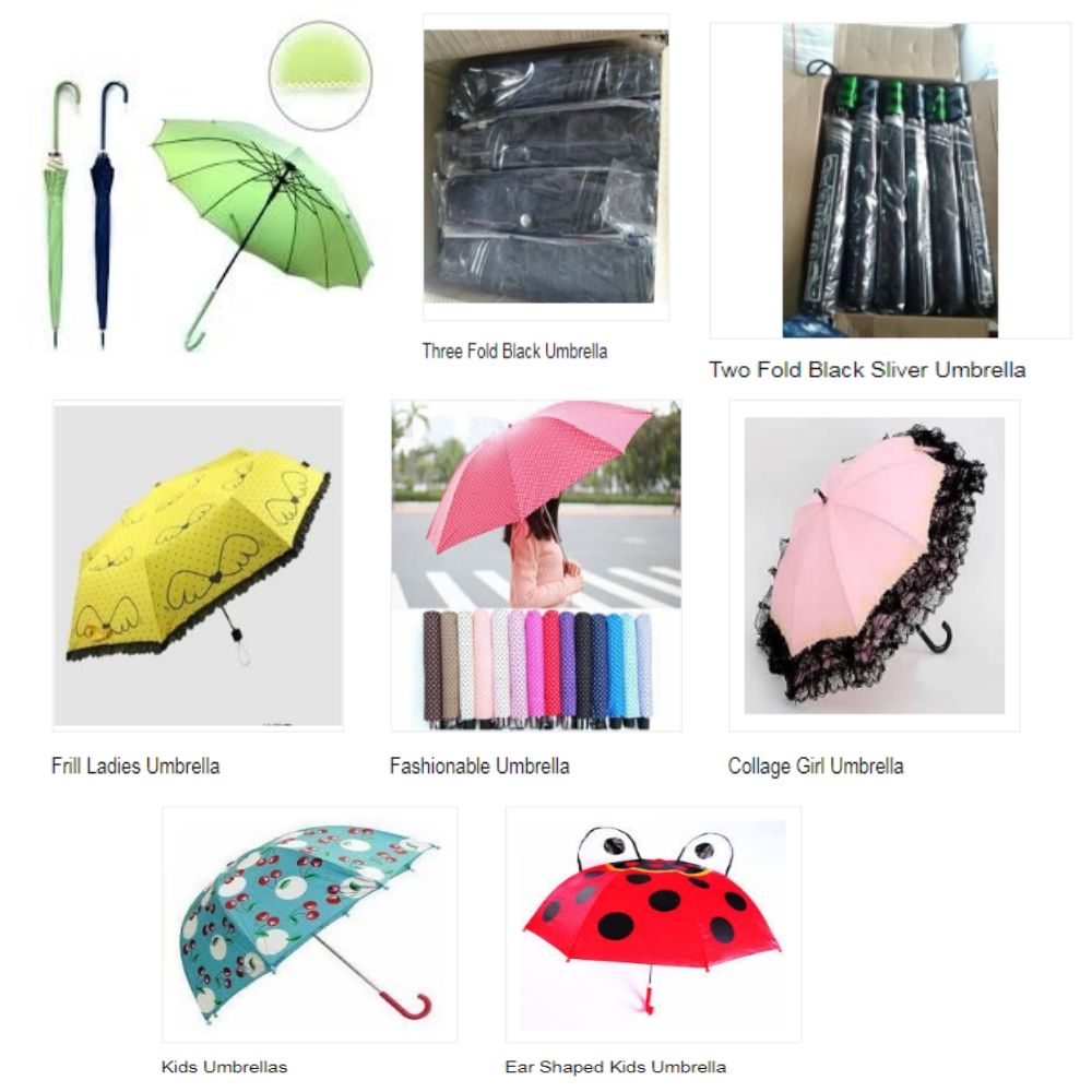 Umbrella : Straight Umbrella, Folding umbrella, Ladies Umbrella, Kids Umbrellas from RIMZIM UMBRELLA MART