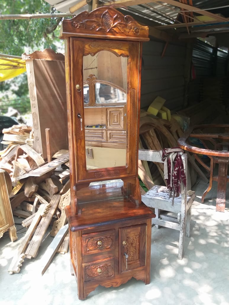 Wood Dressing Table with Mirror  from Sanjay furniture