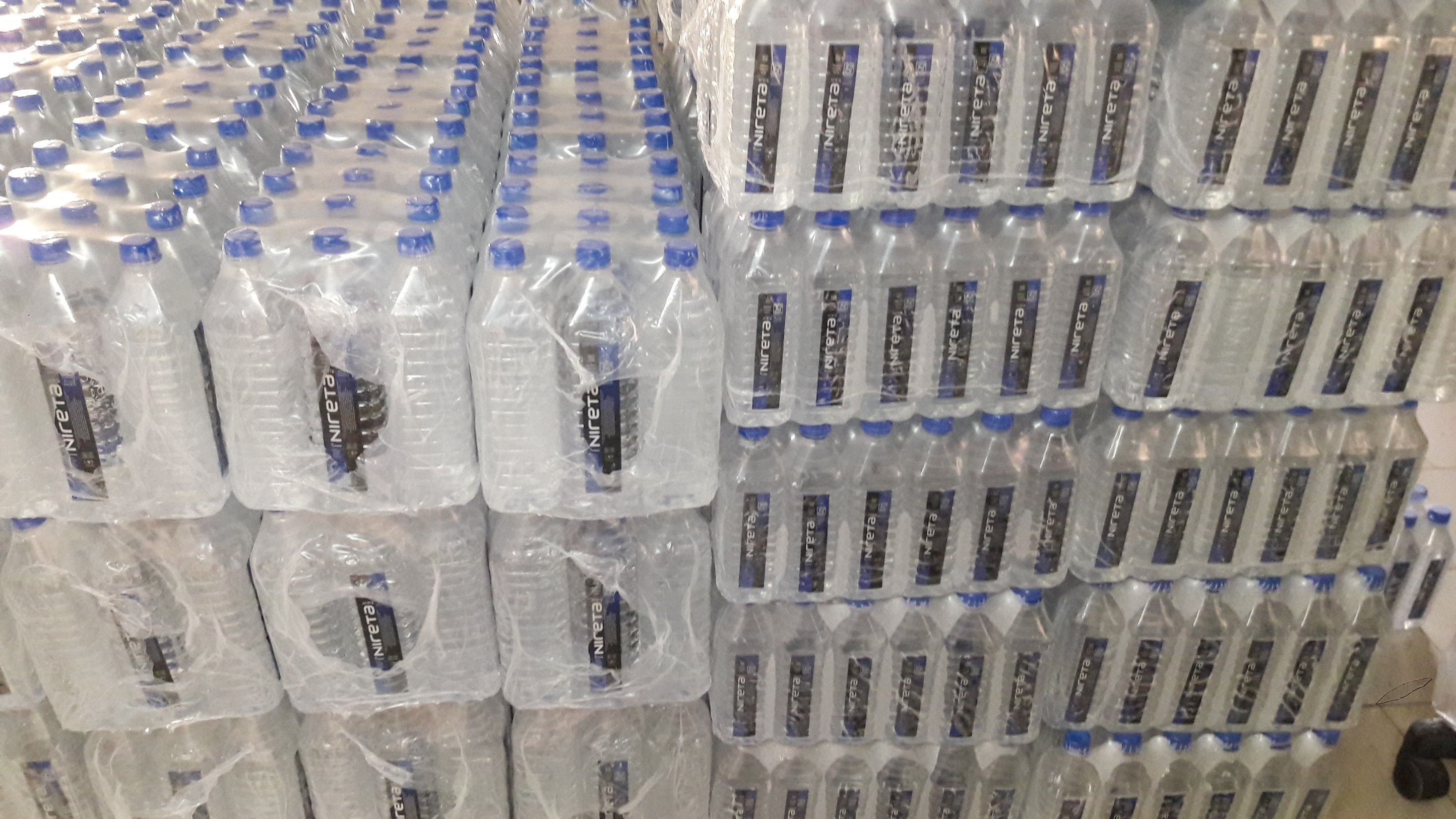 Packaged drinking water from Prash beverages