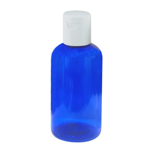 Blue Color Cosmetic Pet Bottle - 100ml. from Zenvista Meditech Pvt. Ltd.