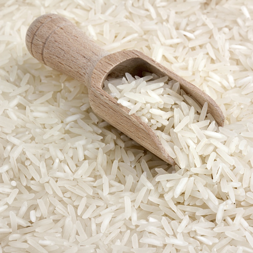 Indian White Raw Puja Basmati Rice  from Falcon Overseas Co.