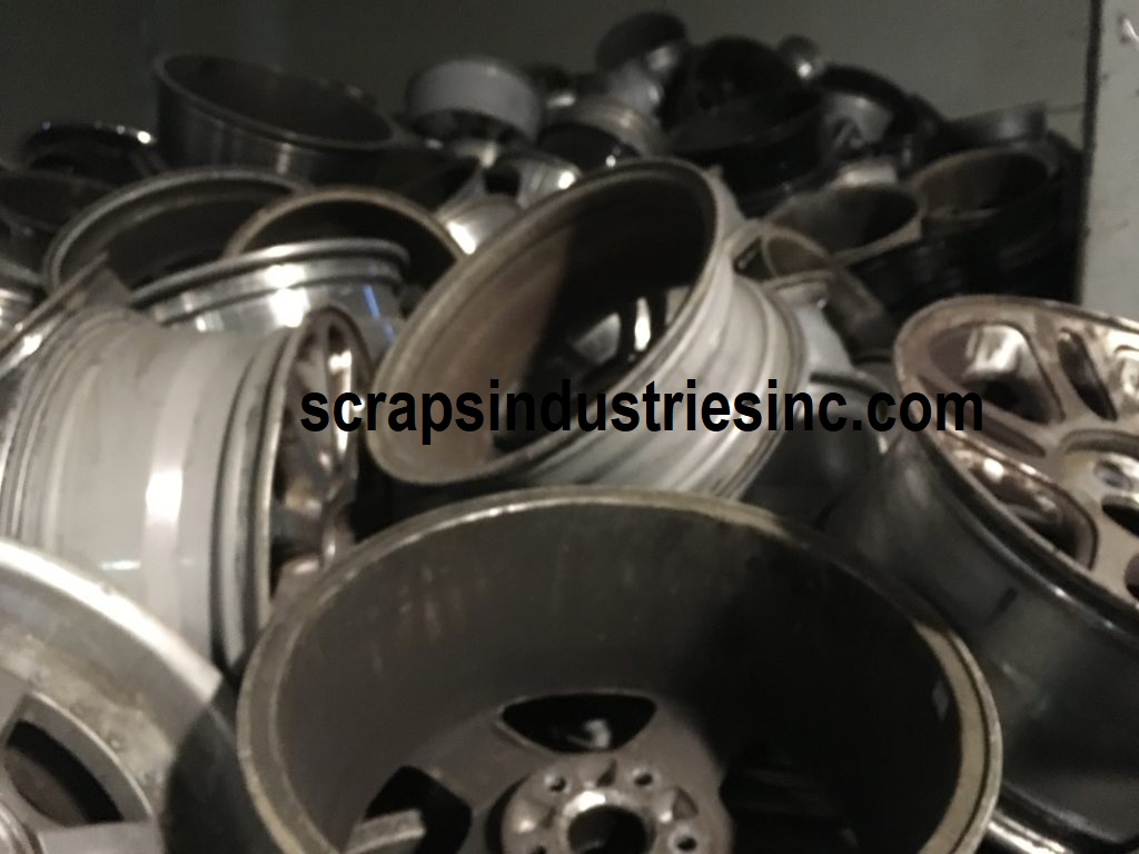 Aluminum wheel scrap, Aluminum Rim, scrap aluminum wheels from Scraps Industries, Inc.- PET bottle scrap for sale
