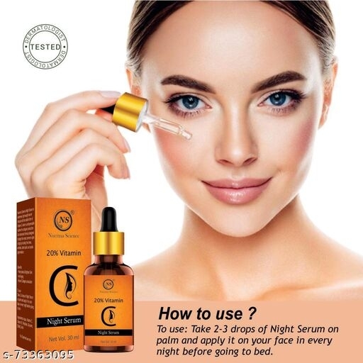 Vitamin C anti aging & reduce wrinkles serum