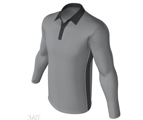 Mens Long Sleeve Polos from colourup