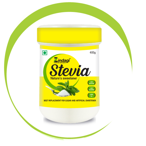 STEVIA WHITE POWDER 400g from Jhanil Health Care Pvt Ltd