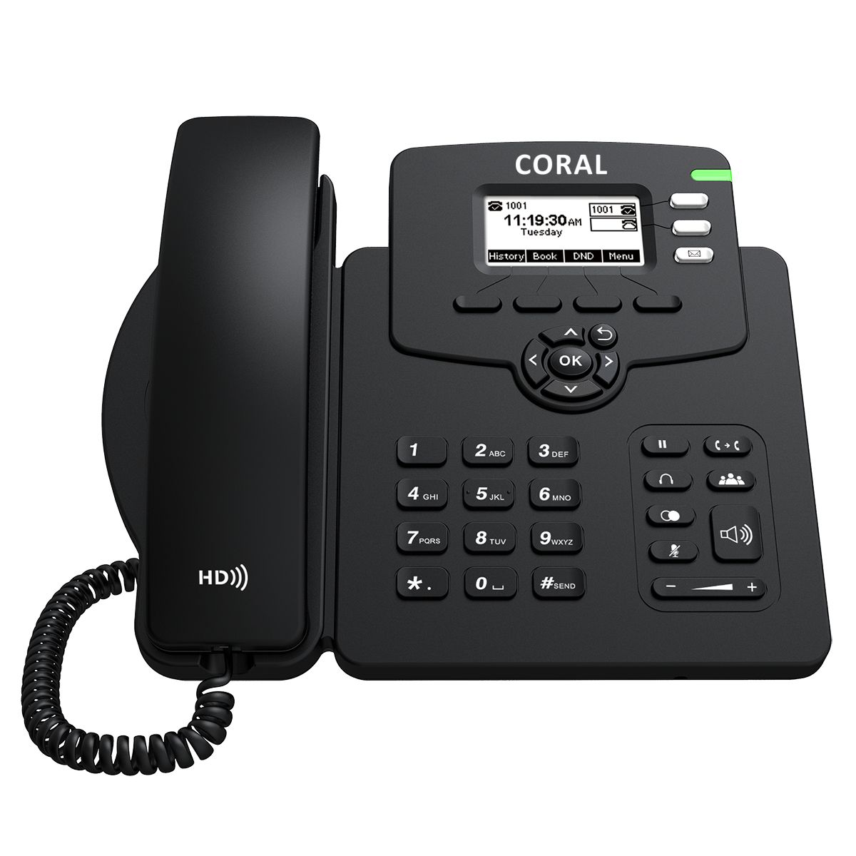 CORAL CONNECT-IP2LP, 2 Line, HD Voice, POE from Coral Telecom Limited