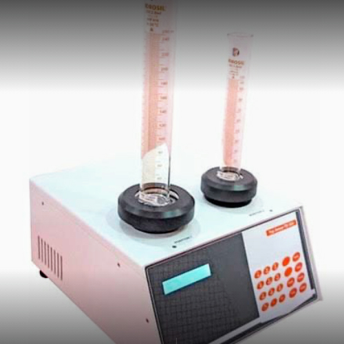 Tapped Density Tester - 100ml & 250ml Scientific Glass Graduated Cylinder 