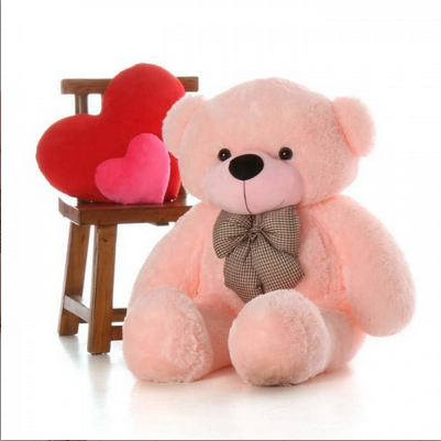 ToYBULK Pink Color Customized Teddy Bear manufacturer 4 Feet from ToYBULK