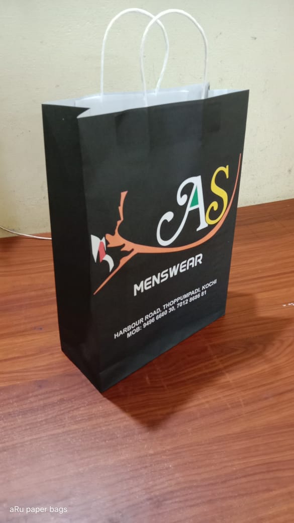 Customized Promotion Paper Bags from Aru Paper Bags