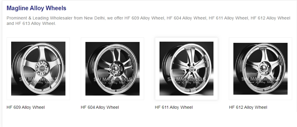 Magline Alloy Wheels from SAI MAG WHEELS