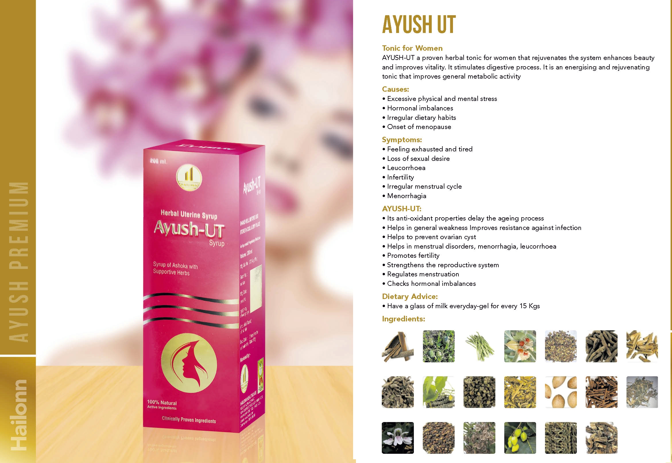 AYUSH UT- TONIC FOR WOMEN from Hailonn Health Care