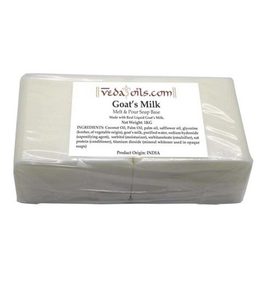 Goat Milk Soap Base with Natural Glycerin