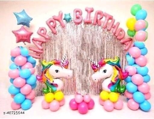 Horse Theme Birthday Party Decoration For Kids - S-48715044 from Gunika Creations