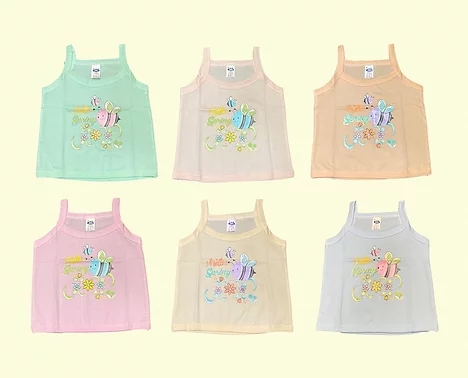 Hello Spring Print Girls Camisole Combo Pack from Zoo Kids Wear