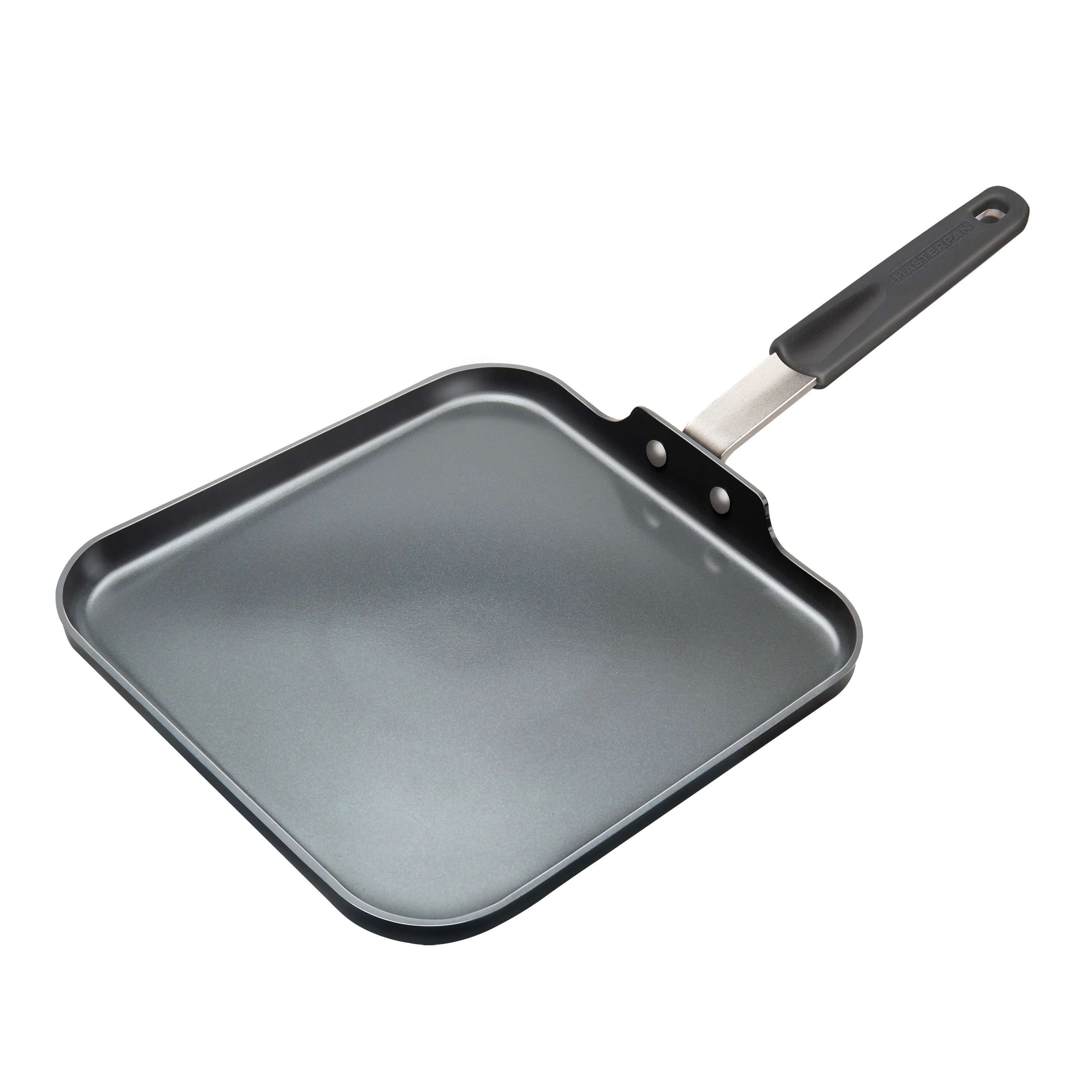 MASTERPAN Ceramic Nonstick Crepe Pan & Griddle with Silicone Grip, 11