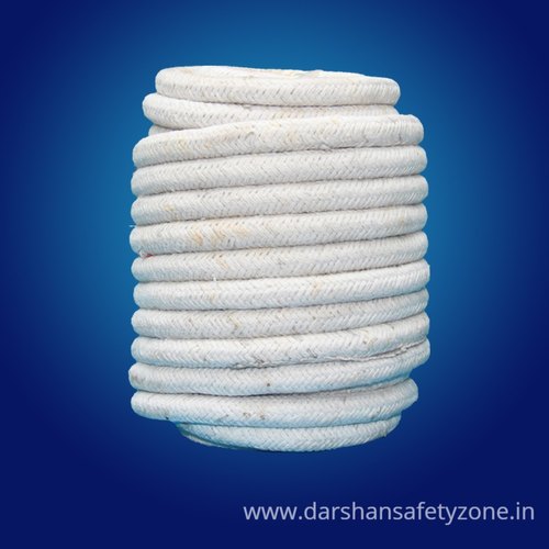 20 mm Signature Thermal Insulation Ceramic Fiber Square Braided Rope from Darshan Safety Zone