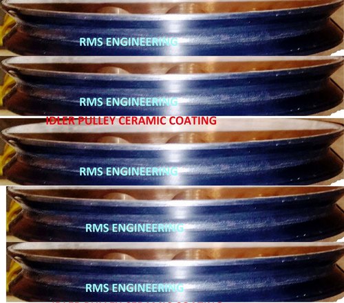 Ceramic Coated Aluminum Pulley from RMS ENGINEERS