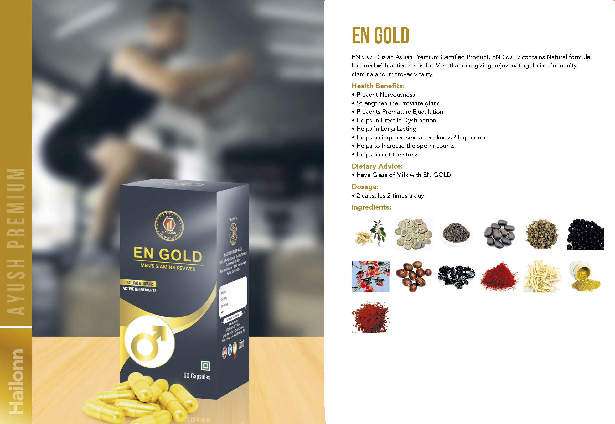 EN GOLD - MEN'S STAMINA REVIVER