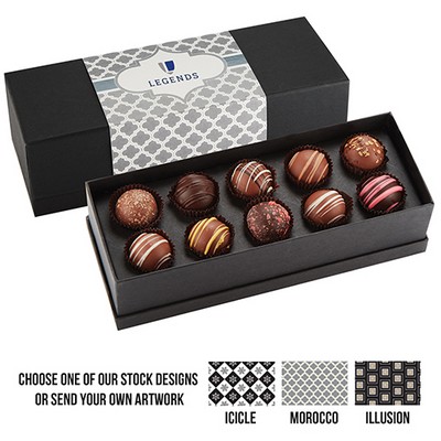 10 Piece Decadent Truffle Box - Assortment 1 from ALL printing