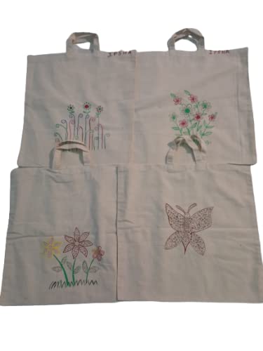 Ipsha Cotton Tote Printed Bag from Ipsha Handicraft Store