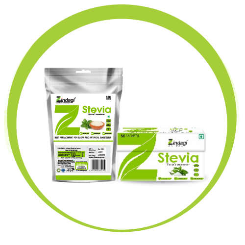 STEVIA SACHETS 50g & 100g  from Jhanil Health Care Pvt Ltd