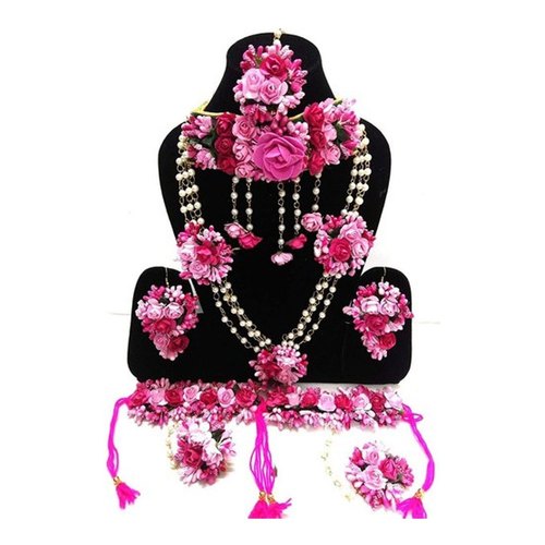 Rose Flower Jewellery Set from Bharat Sales