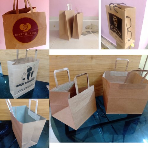Plain Brown Kraft Paper Bags from Aru Paper Bags