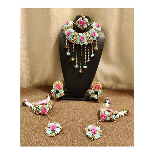 Spectrum Jaipur Flower Jewellery Set from Bharat Sales