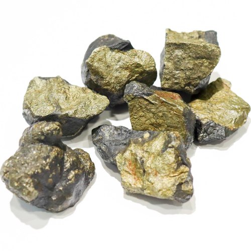 Golden Pyrite Rough Stone Gemstone