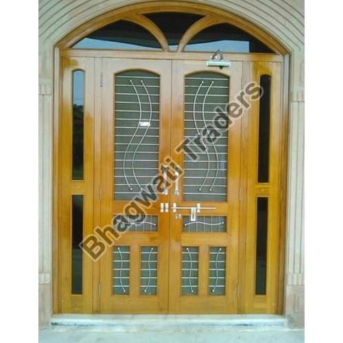 Premium Quality Wooden Exterior Door from Kuldeep Art Export