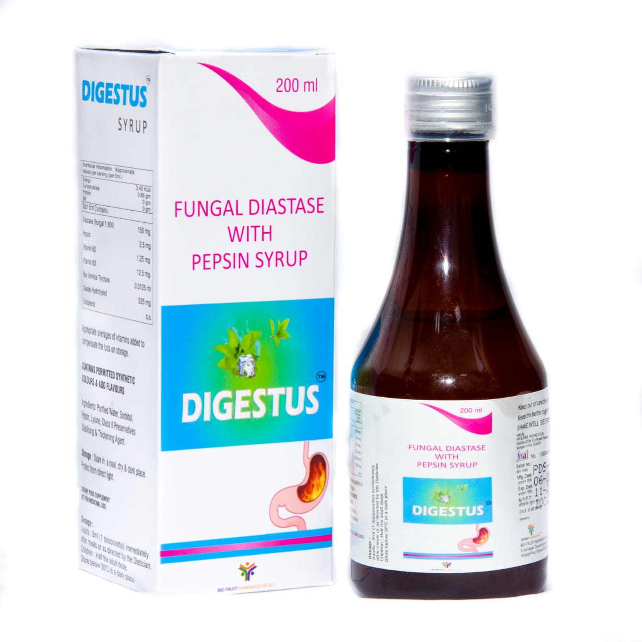 Digestus || Fungal Diastase With Pepsin Syrup 200 ml