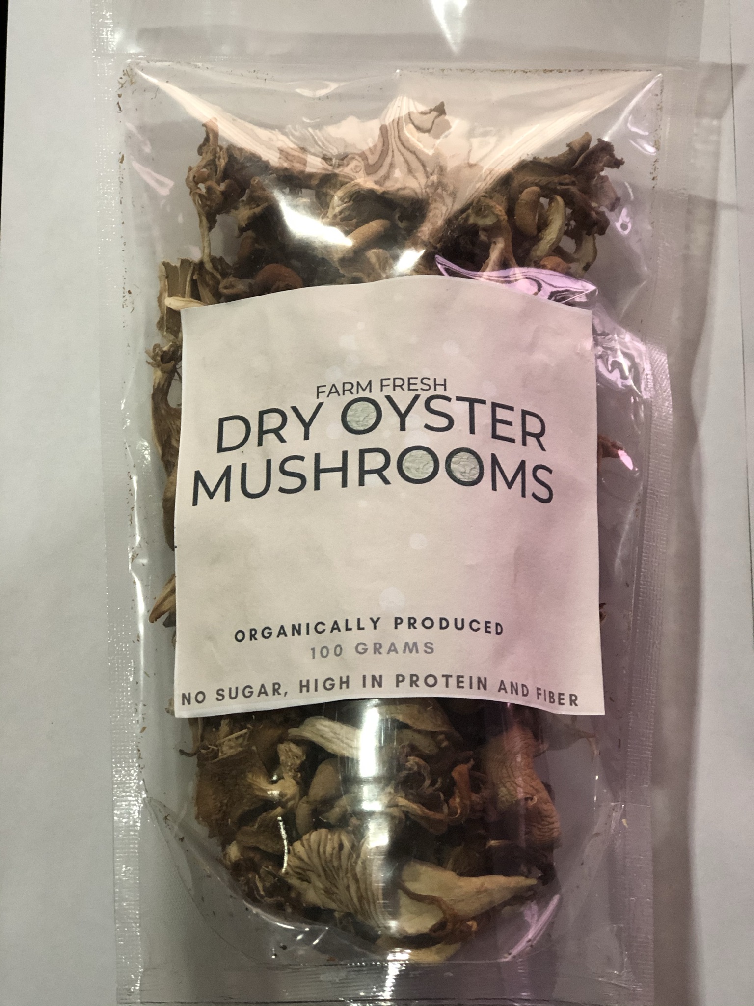 Dry oyster mushroom  from Farm Fresh Mushrooms