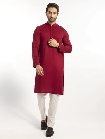 Cut And Sew Regular Fit Panjabi from Blucheez Outfitters