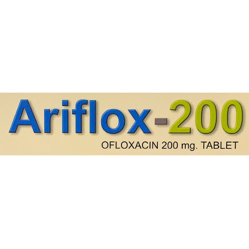 Ariflox - 200, Ofloxacin 200 mg. TABLET from Ajanta healthcare