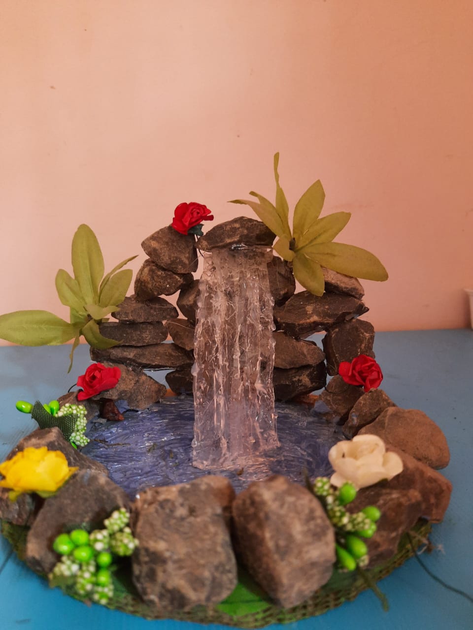 Waterfall fountain from Veda's Decor Enterprises