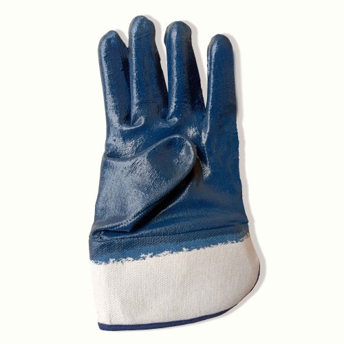 Nitrile Full Deep Hand Gloves from Badshah Safety Services