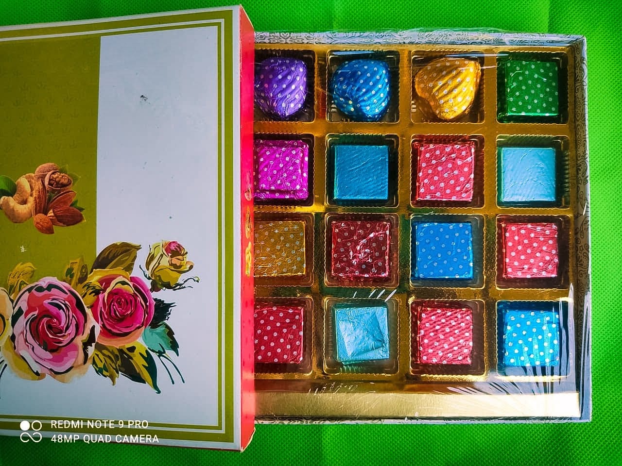 Cardboard Square Chocolate Boxes from Aadiya Herbals 