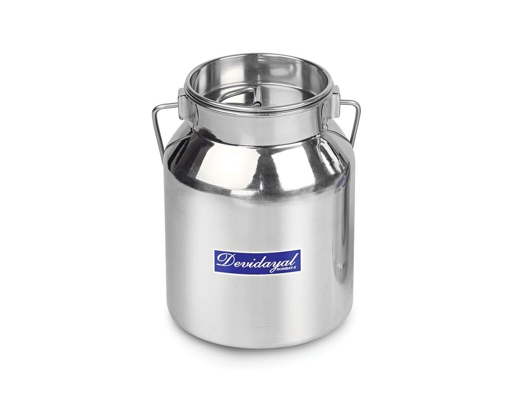 Devidayal Stainless Steel Milk Container