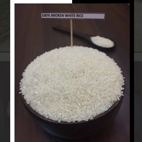 100% Broken White Rice from JALARAM RICE MILL PRIVATE LIMITED