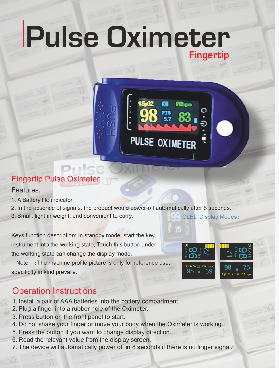 Newtech Medical Devices - Pulse Oximeter from Newtech Medical Devices