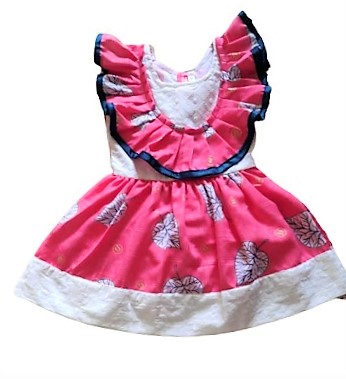 Girls Cotton Frocks from A TO Z GARMENTS